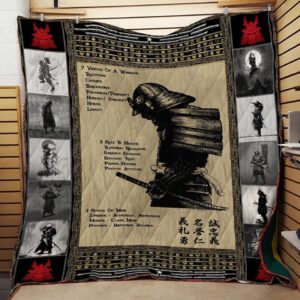 (Ql179) Samurai Quilt  753  Quilt